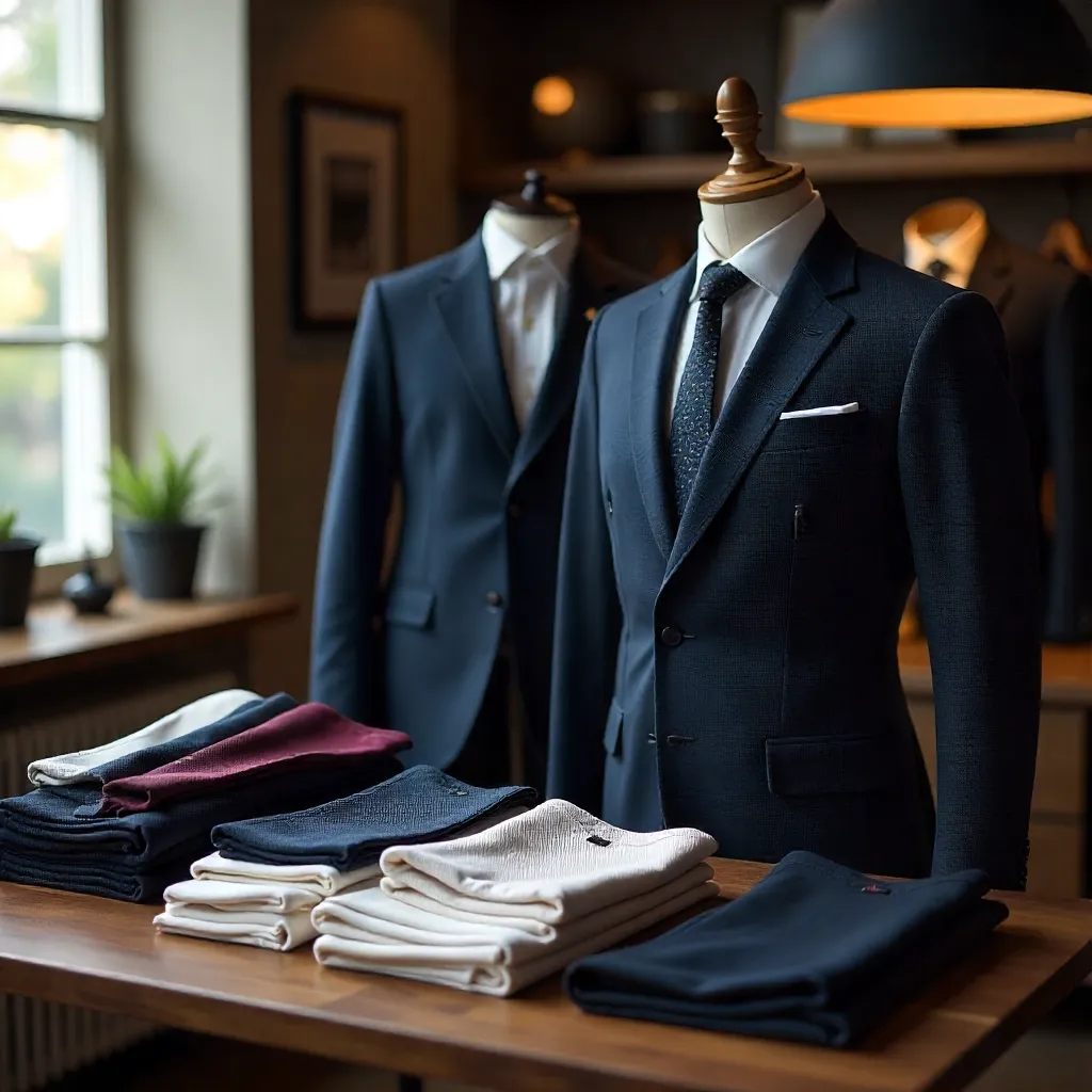 Our elegant tailoring studio in Dublin